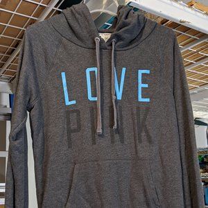 Victoria's Secret PINK Light Weight Sweatshirt Hoodie Jacket in Gray - Size M